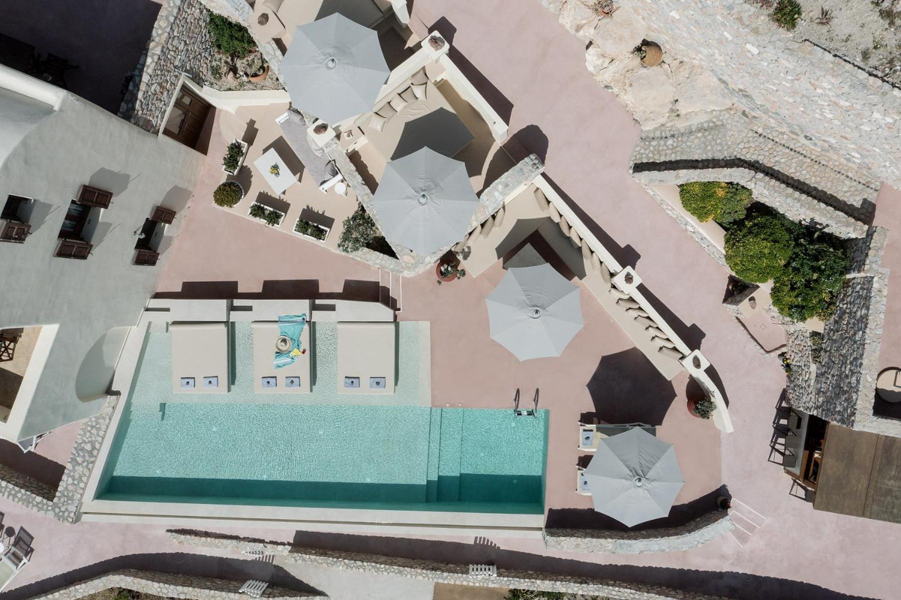 Zatrikion Santorini Villas Pyrgos Kallistis Екстер'єр фото