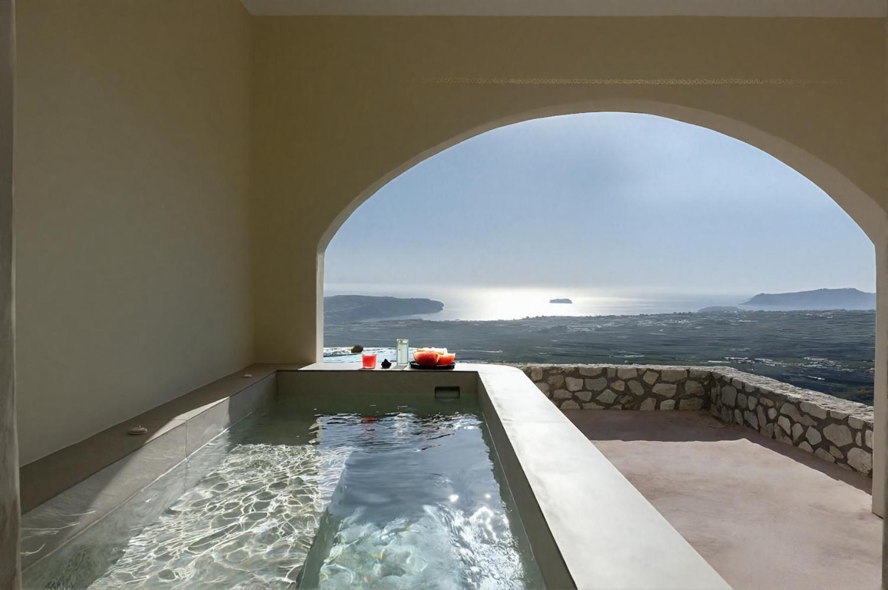 Zatrikion Santorini Villas Pyrgos Kallistis Екстер'єр фото